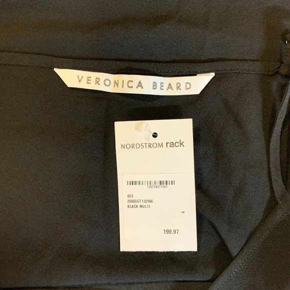 Veronica Beard Women's Silk Essential Slip Sheer Lined Mini Dress Size XS NWT - Picture 7 of 15